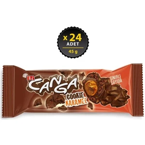Canga Cookie Karamel 45 G x 24 Adet