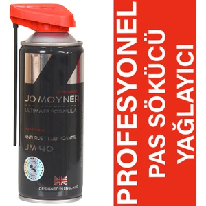 Jo Moyner 450ml Smart Straw Akıllı Pipetli Çok Amaçlı Kuvvetli Pas Sökücü ve Yağlayıcı Sprey JM-40H