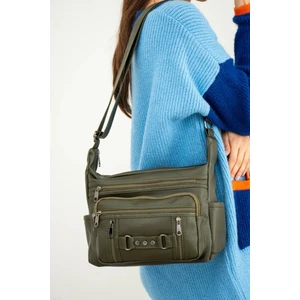 Yeni Sezon Bayan Çapraz Omuz Askılı Yıkama Deri