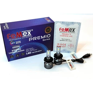 Fiat Egea LED Xenon Uzun Far Ampulu (Mercekli Farlar) Femex Premio H7