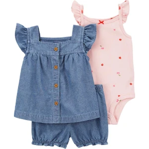 Kız Bebek Alt Üst Set