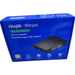 Reyee RG-ES218GC-P 16 Portlu 10/100/1000 Gigabit Yönetilebilir Switch 2 Sfp+16 Port Poe