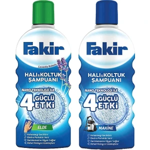 Halı ve Koltuk Şampuanı El De 1000 ml ve Halı ve Koltuk Yıkama Makine 1000 ml ( Lavanta)