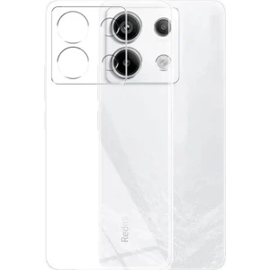 Xiaomi Redmi Note 13 Pro 5g Kılıf Şeffaf Kamera Korumalı Esnek Yumuşak Silikon