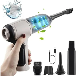 Araç Içi ve Ev Tipi Süpürge Ultra Yüksek Çekim Gücü Şarjlı Mini El Süpürgesi Elektrikli Oto Vakum