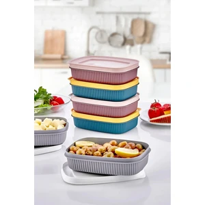 Saklama Kabı - Kapaklı Buzdolabı - 6 Adet Mini