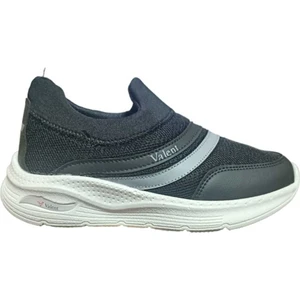 Bağcıksız Aqua Ultra Hafif Ortopedik Unisex Spor Ayakkabı Siyah