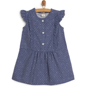 Whıte Flower Elbise Kız Bebek