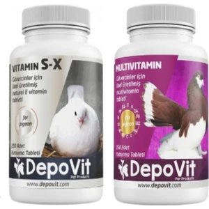 2'li Set Depovit Multivitamin Tablet 250LI+DEPOVIT Sx Üreme Hapı 250 Li