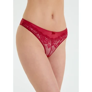 Latte String Külot   - Bordo L