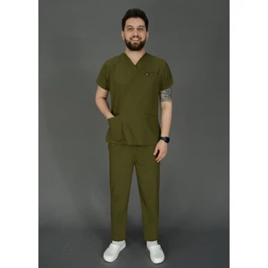Fabric Paradise Erkek - Likralı V Yaka Doktor Hemşire Forması