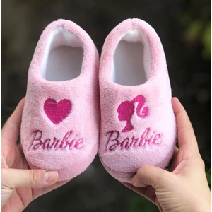 Mychild Kız Çocuk  Barby Panduf ,ev Ayakkabısı ,kreş Anaokulu Ayakkabısı