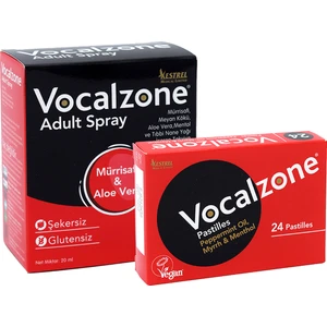 Klasik Pastil 24'lü + Vocalzone Adult (Yetişkin) Sprey 20 ml