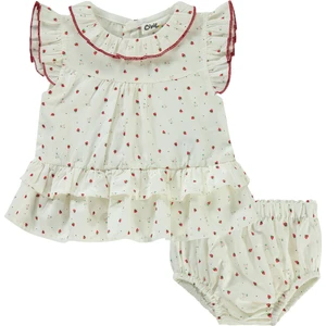 Civil Baby Kız Bebek Takım 6-18 Ay Kırmızı