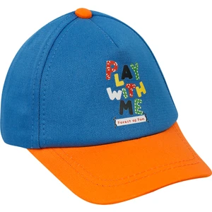 Civil Baby Erkek Bebek Kep Şapka 0-24 Ay Indigo Melanj