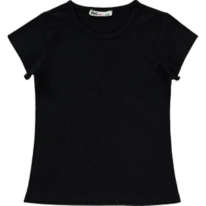 Civil Girls Basic 2-5 Yaş Tişört - Siyah