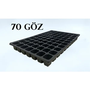 Fidelik Viyol 70 Göz Kısa Fide Viyolü Fidelik Fide Kabı (10 adet)