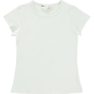 Civil Girls Kız Çocuk Tişört 2-5 Yaş Ekru