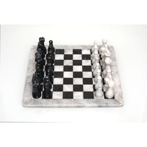 Mermer Satranç Takımı 30*30 -Msarty