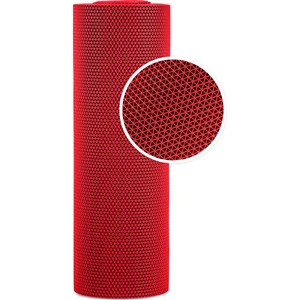 TBM Plastik Kaydırmaz Kırmızı Yıldız Paspas EN:120cm 120 x 90 cm