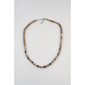 So CHIC Jasper Taşlı 55 Cm Çelik Erkek Kolye