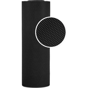 TBM Plastik Kaydırmaz Siyah Yıldız Paspas EN:120cm 120 x 50 cm