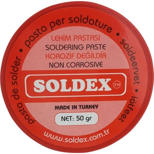 Soldex Lehim Pastası 50 gr Lehim Havya Ucu Temizleyici Pasta