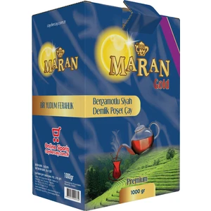 Bergamotlu Siyah Demlik Poşet Çay 1 kg