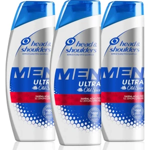 Head And Shoulders Men Ultra Old Spice Kepeğe Karşı Karşı Etkili Şampuan 300 ml 3 Adet