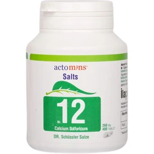 Dr. Tuzları Nr:12 400 Tablet | Calcium Sulfuricum