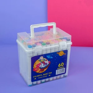 Touch Marker 60'lı Çift Uçlu Marker Kalem Seti