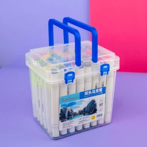 Touch Marker 48'li Çift Uçlu Marker Kalem Seti