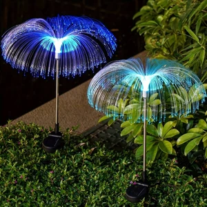 SD Works Jellyfish Solar Garden Lights Güneş Enerjili Bahçe Aydınlatması Denizanası Görünüm