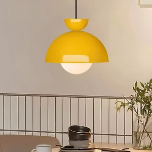 Nuuq Camlı Metal Sarkıt Sarı 241337