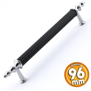 Erciyes Kulp Mobilya Mutfak Dolabı Çekmece Dolap Kulpları Kapak Kulpu Kulbu Siyah 96 mm Metal