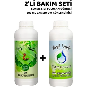 Yeşil Vadi 2'li Organik Gübre Bakım Seti