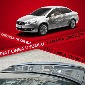 Fiat Linea Bagaj Üstü Yarasa Spoiler Bagaj Çıtası Piano Black