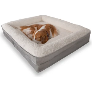 Jungolica Pet Products Felix, Visco Süngerli, Ultra Yumuşak, %100 Su Geçirmez, Çıkarılabilir Kılıflı, Kedi Ve Köpek Yatağı