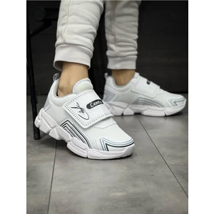 Mackrock Sports Çocuk Ortopedik Cırtlı Esnek Hafif Nefes Alabilen Unisex File Çocuk Sneaker Spor Ayakkabı