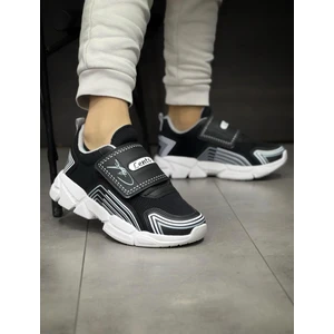 Mackrock Sports Çocuk Ortopedik Cırtlı Esnek Hafif Nefes Alabilen Unisex File Çocuk Sneaker Spor Ayakkabı