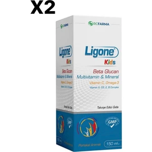 Ligone Kids Multivitamin Şurup 150 ml 2'li Set