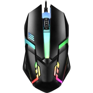 HDX3257 Rgb Ledli USB  Kablolu Oyun Mouse  800/1600 Dpi