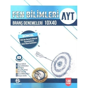 Bilgi Sarmal Yayınları AYT Fen Bilimleri 10 x 40 Branş Denemeleri