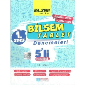 Evrensel Basım Yayın 1.sınıf Bilsem Tablet 5 Li Deneme  Iletişim Yayınları