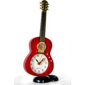 Renk Store Renkstore Gitar Saat Dekoratif Alarm Özellikli Masa Saati