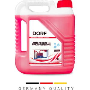 Süper Kırmızı Antifriz Dört Mevsim Plus-Üstün Koruma - Kırmızı 3 Lt Üretim 02/2024