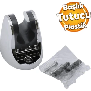 Duş Başlığı Tutacağı Mafsal Banyo Telefon Hortum Başlık Tutamağı Duvara Sabitleme Ayarlanabilir