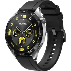 Huawei Watch Gt 4 46 mm Uyumlu Yumuşak Silikon Kordon Spor Kayış Soft Jel Premium Silikon Metal Toka
