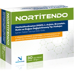 Nortis İlaç Nortitendo 30 Tablet Takviye Edici Gıda