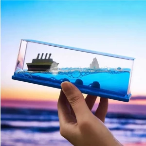 Titanic Aşk Gemisi Batmayan Gemi Yıl Dönümü Kız Arkadaş Doğum Günü Hediye Sevgiliye Akvaryum